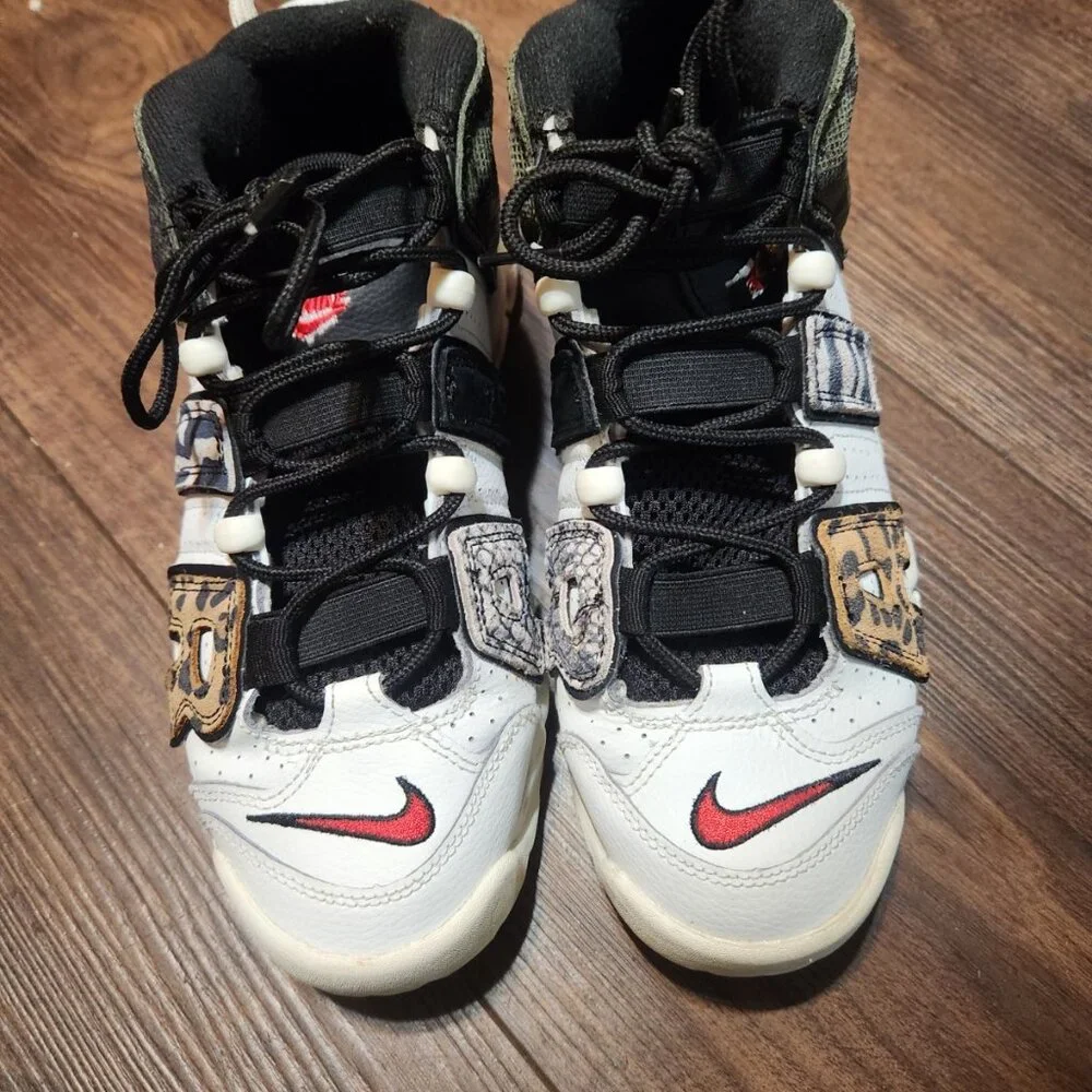 Nike Air More Uptempo 96 Animal instinct sneakers Size‎ 5.5Y